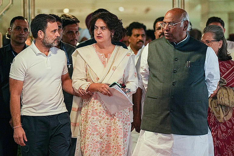 Congress Working Committee meeting - | Photo: PTI/Kamal Singh; Representative image